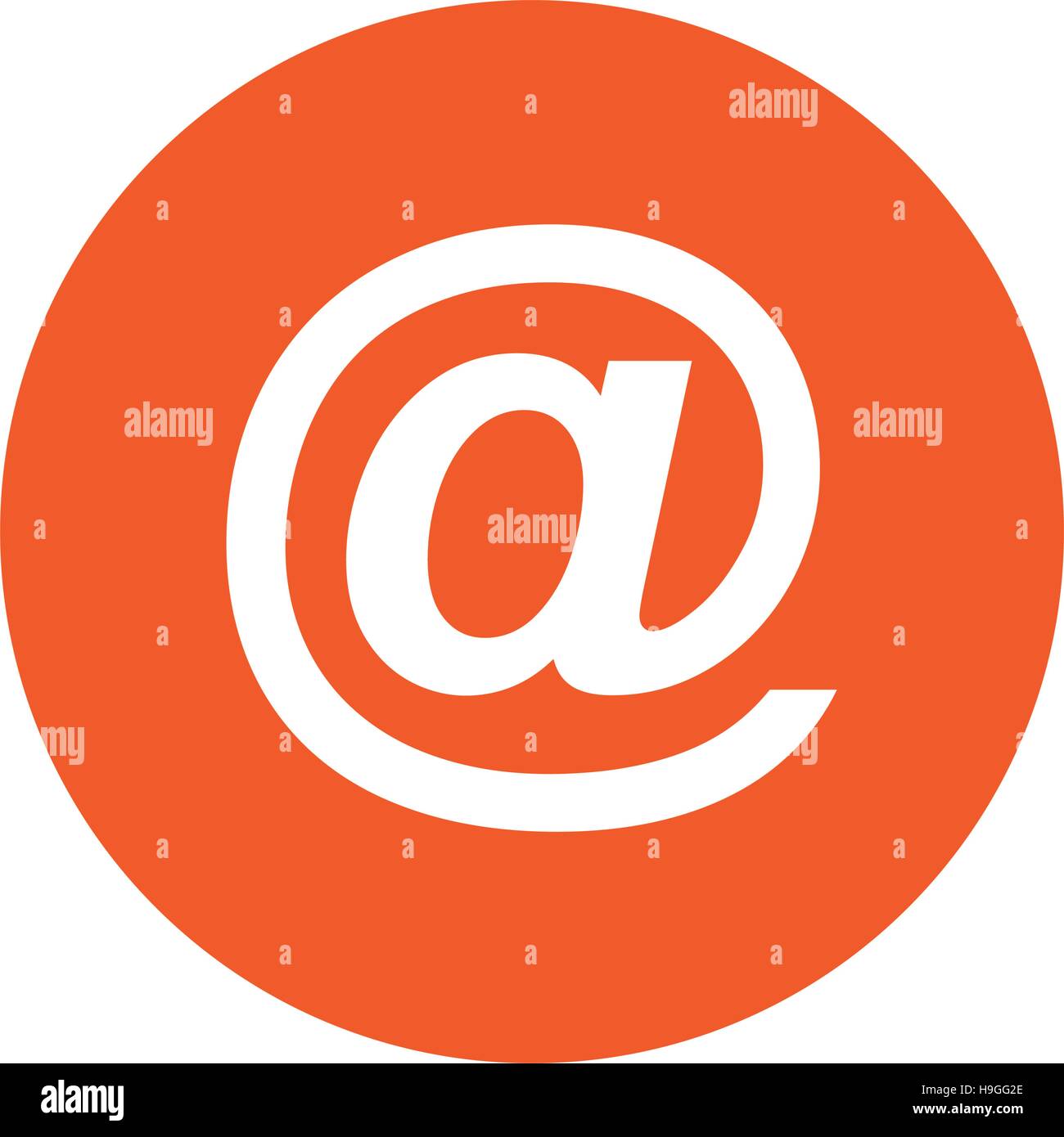 Arroba vector vectors hires stock photography and images Alamy