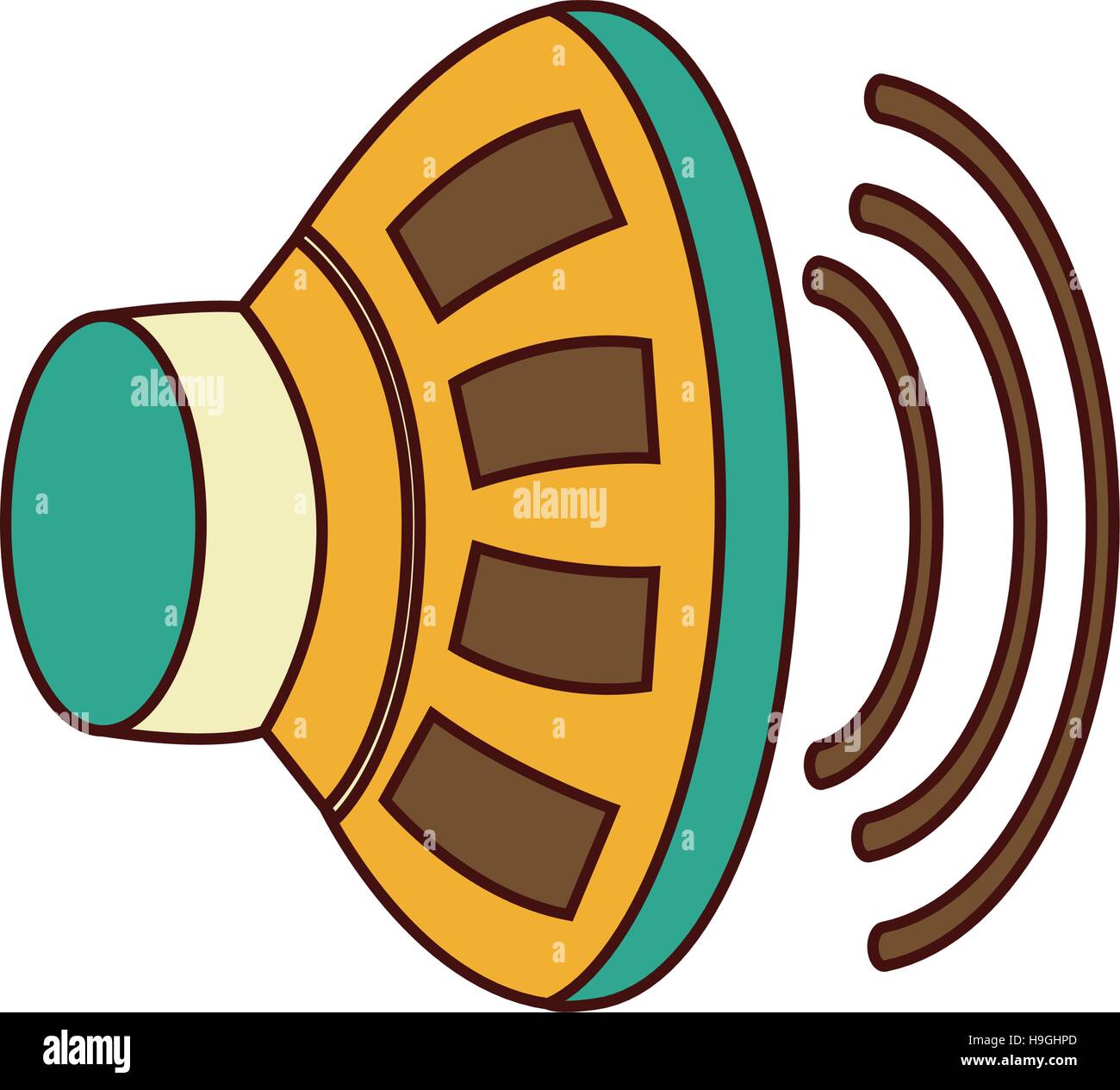 speaker audio device icon vector illustration design Stock Vector Image ...