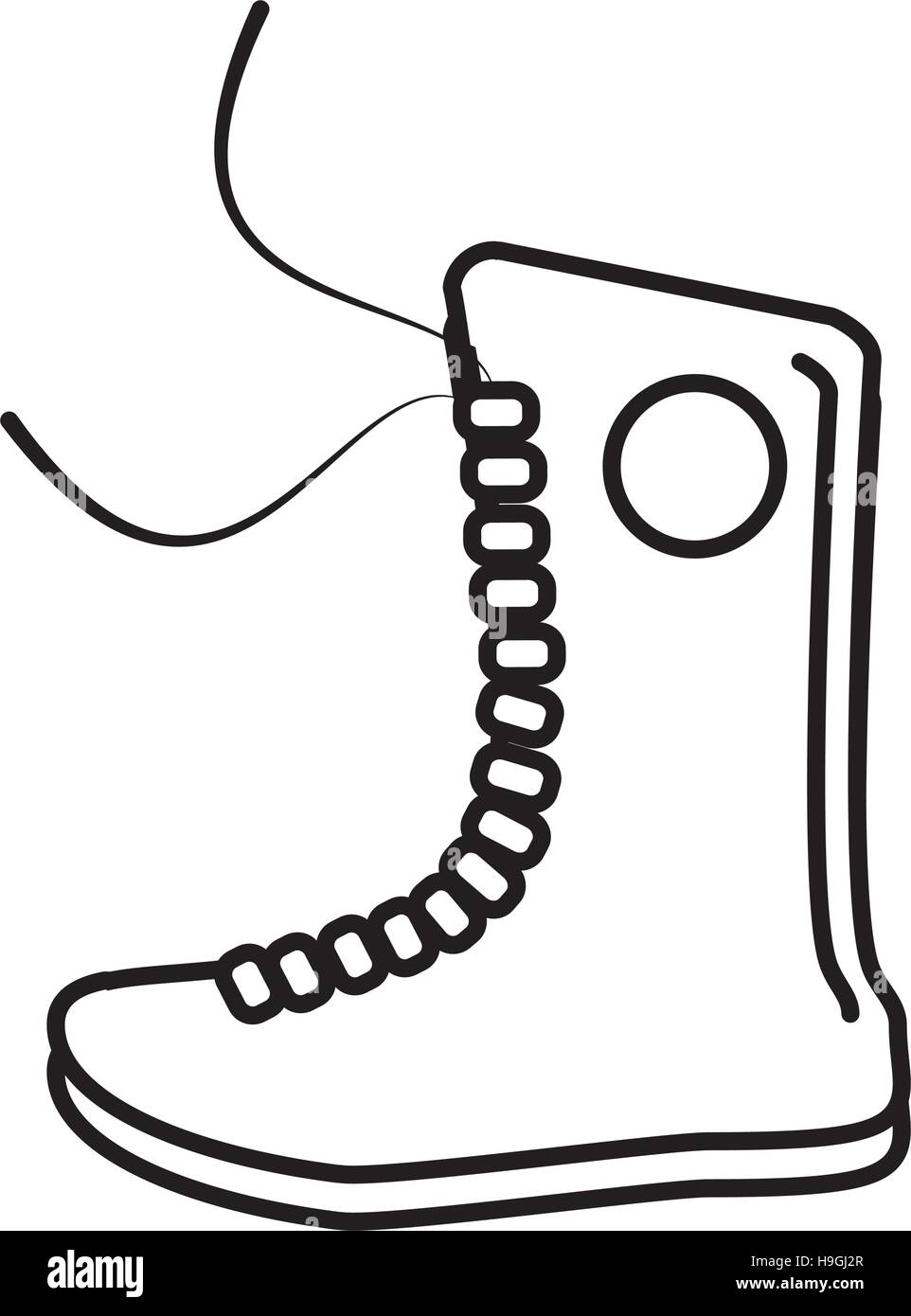 boxing shoes equipment isolated icon Stock Vector Image & Art Alamy