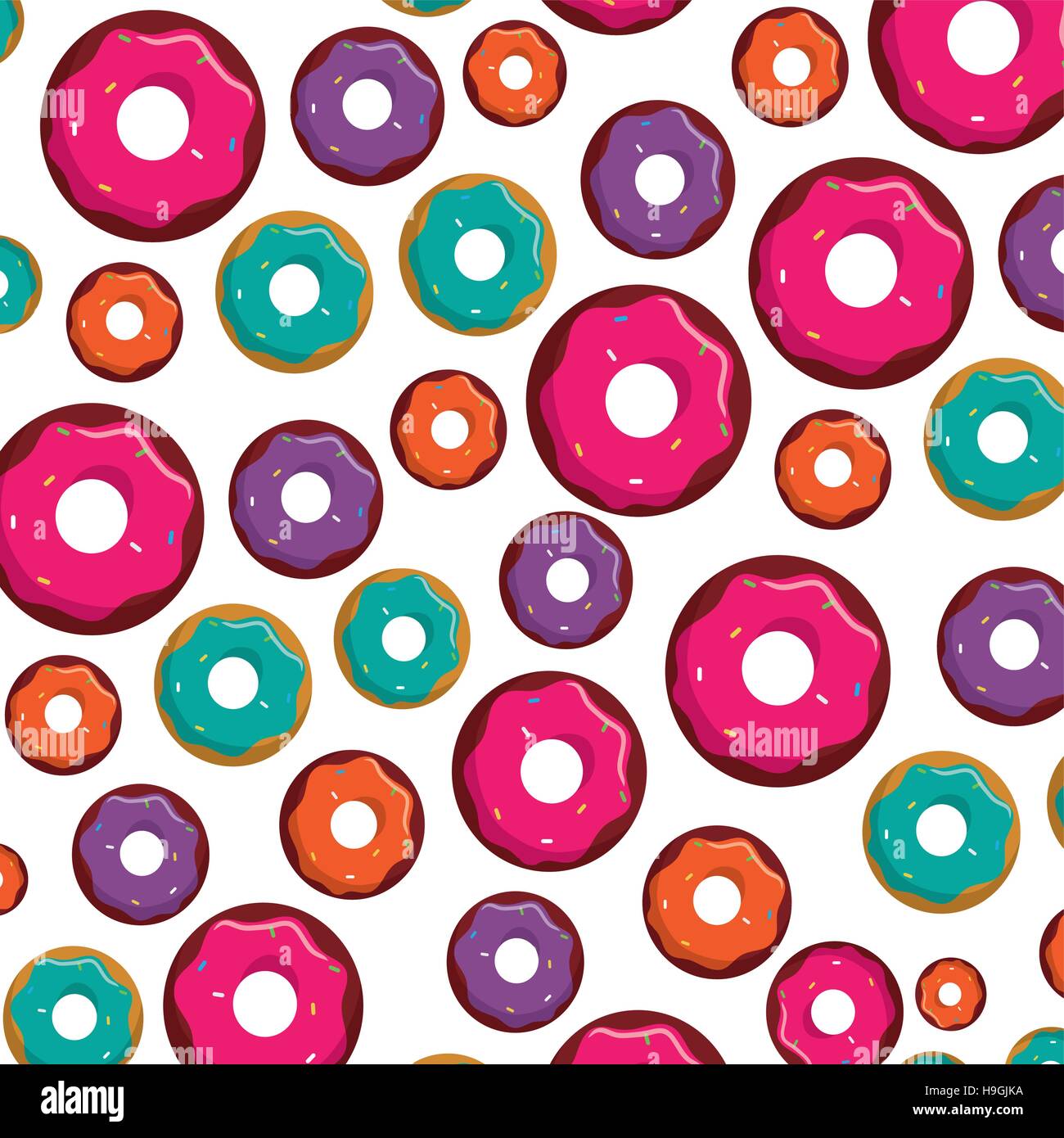 sweet delicious donut icon Stock Vector Image & Art - Alamy