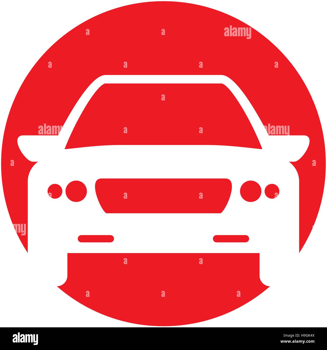 silhouette white car Stock Vector Image & Art - Alamy
