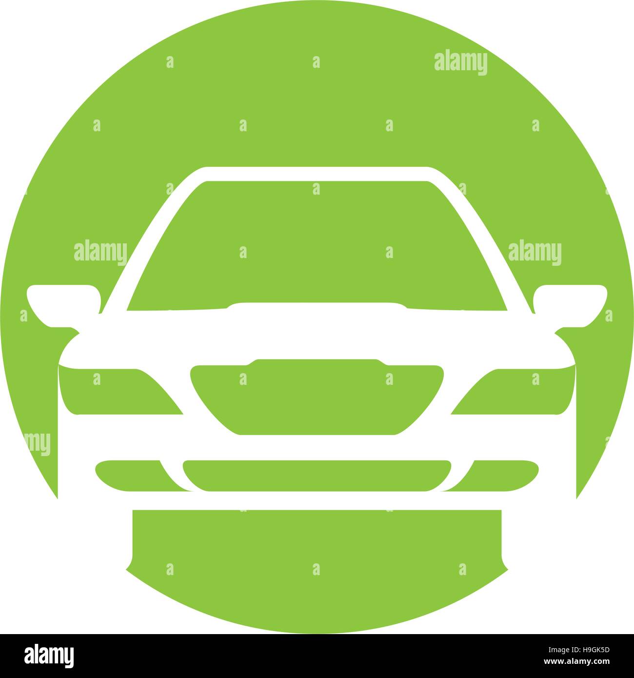 silhouette white car Stock Vector Image & Art - Alamy