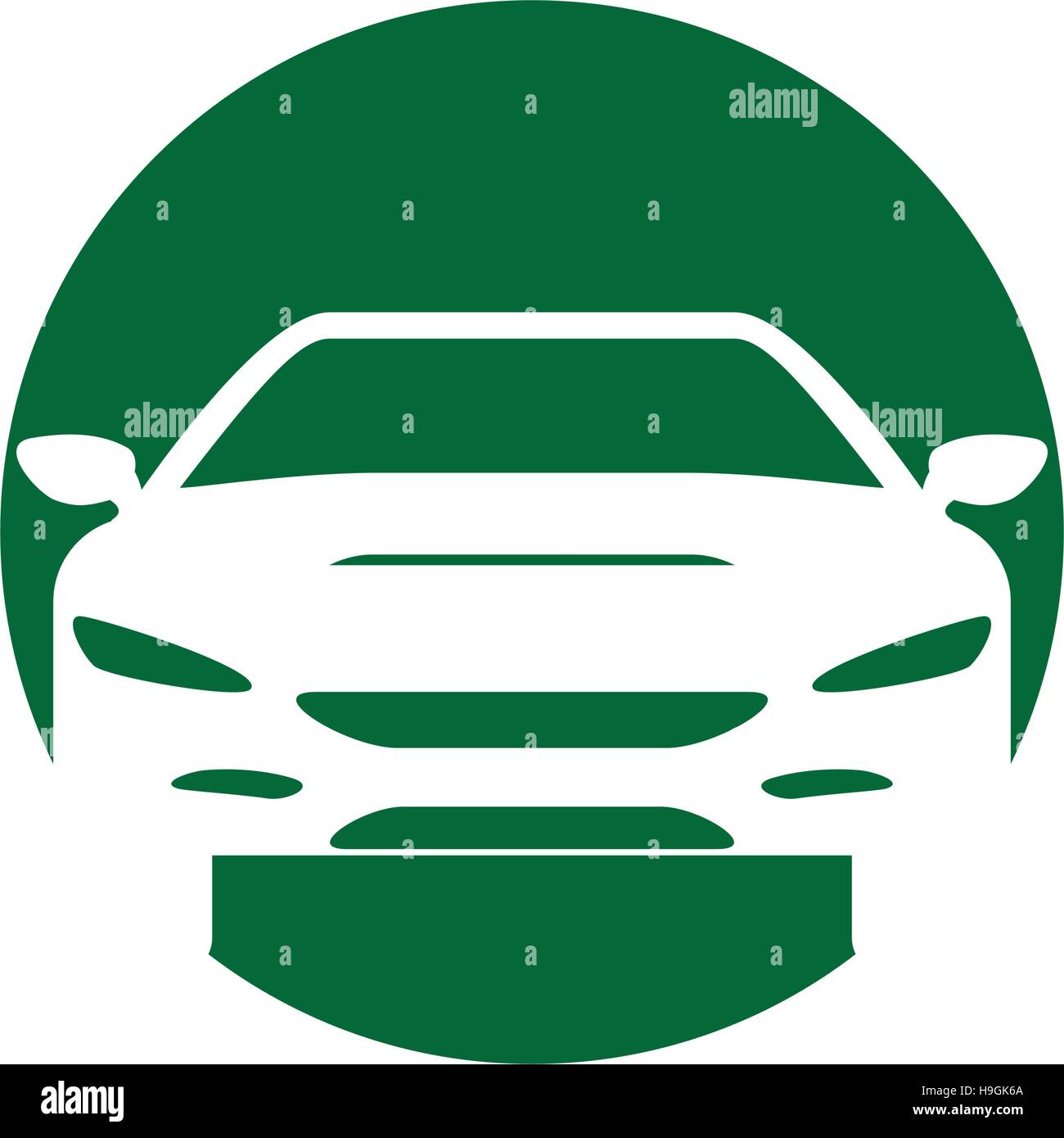 silhouette white car Stock Vector Image & Art - Alamy