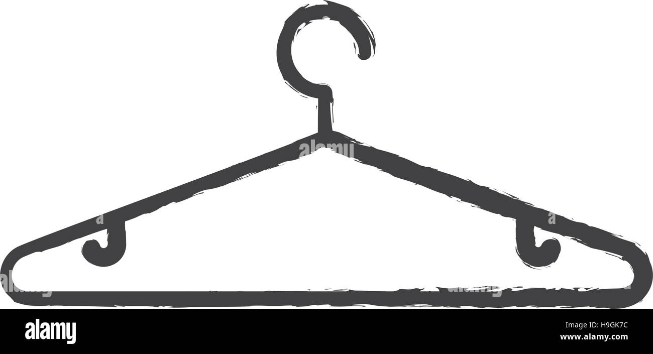 clothing hanger hook Stock Vector Image & Art Alamy