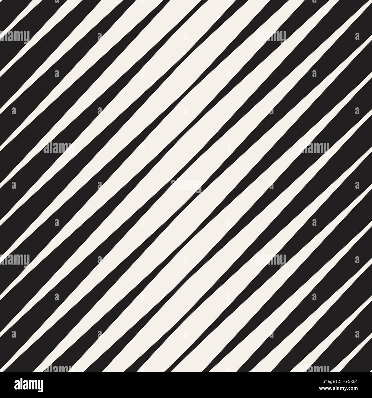 Vector Seamless Black and White Halftone Diagonal Stripes Pattern Stock ...