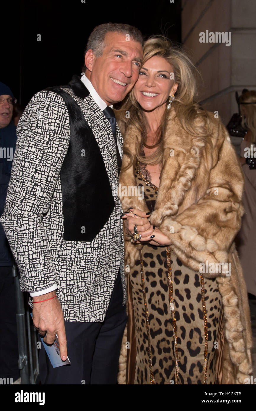 Steve Varsano and Lisa Tchenguiz attend The Animal Ball at Victoria
