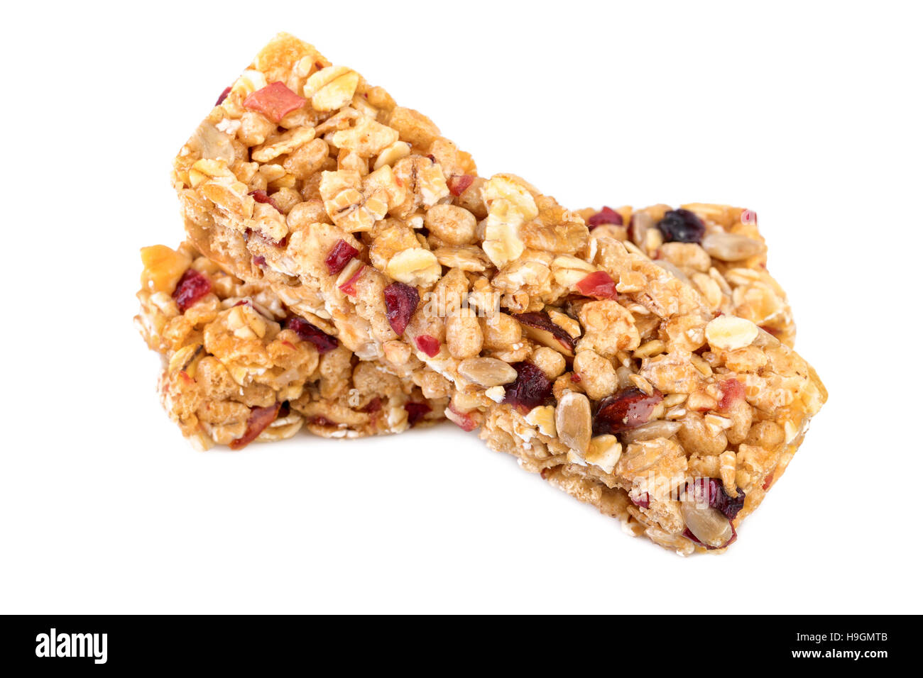 Granola muesli bars Stock Photo Alamy