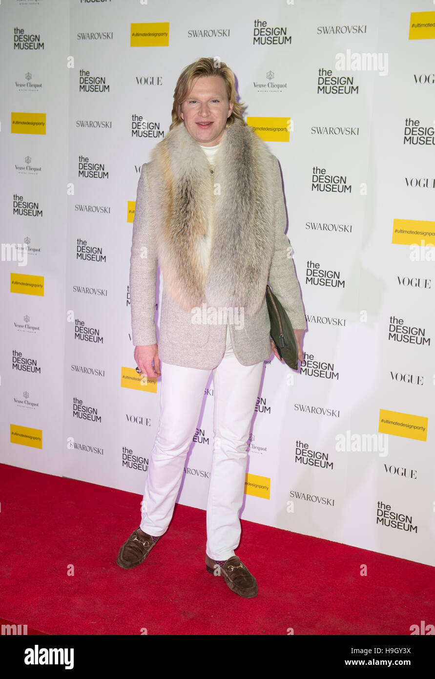 London, UK. 22nd Nov, 2016. Henry Conway attends The Design Museum VIP launch on November 22, 2016 in London, United Kingdom Credit:  Gary Mitchell/Alamy Live News Stock Photo