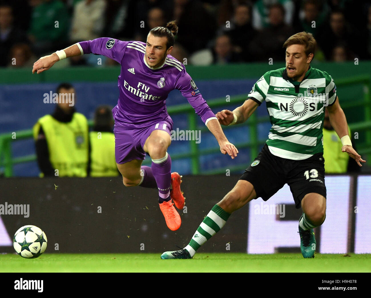 Real Madrid s Gareth Bale L