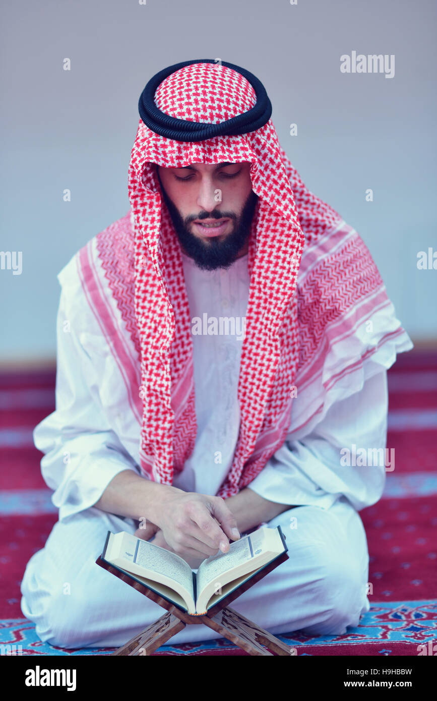 Muslim Arabic Man Praying Muslim Arabic Man Praying