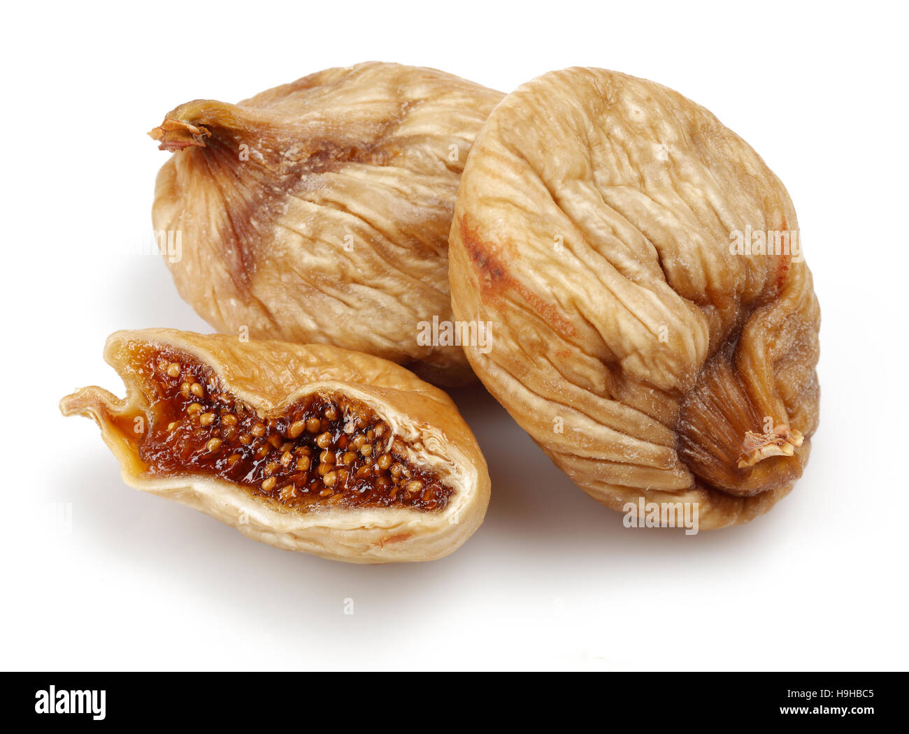 Dried figs isolated on white background Stock Photo Alamy
