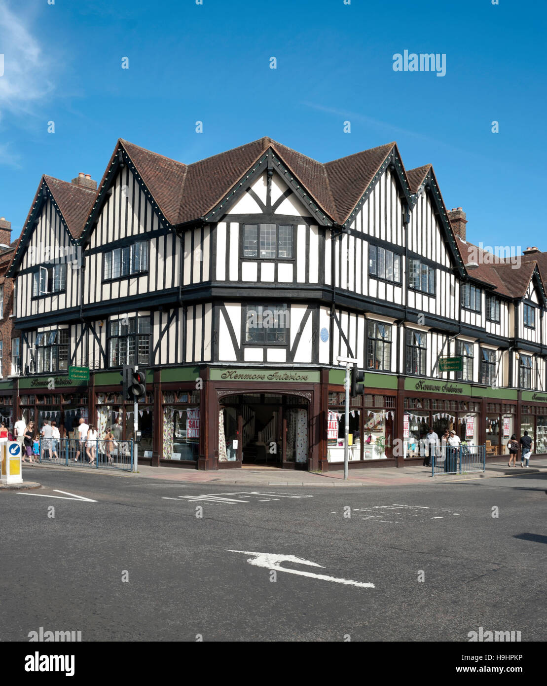 Hitchin, Hertfordshire, Timber Framed Shop. England Stock Photo Alamy