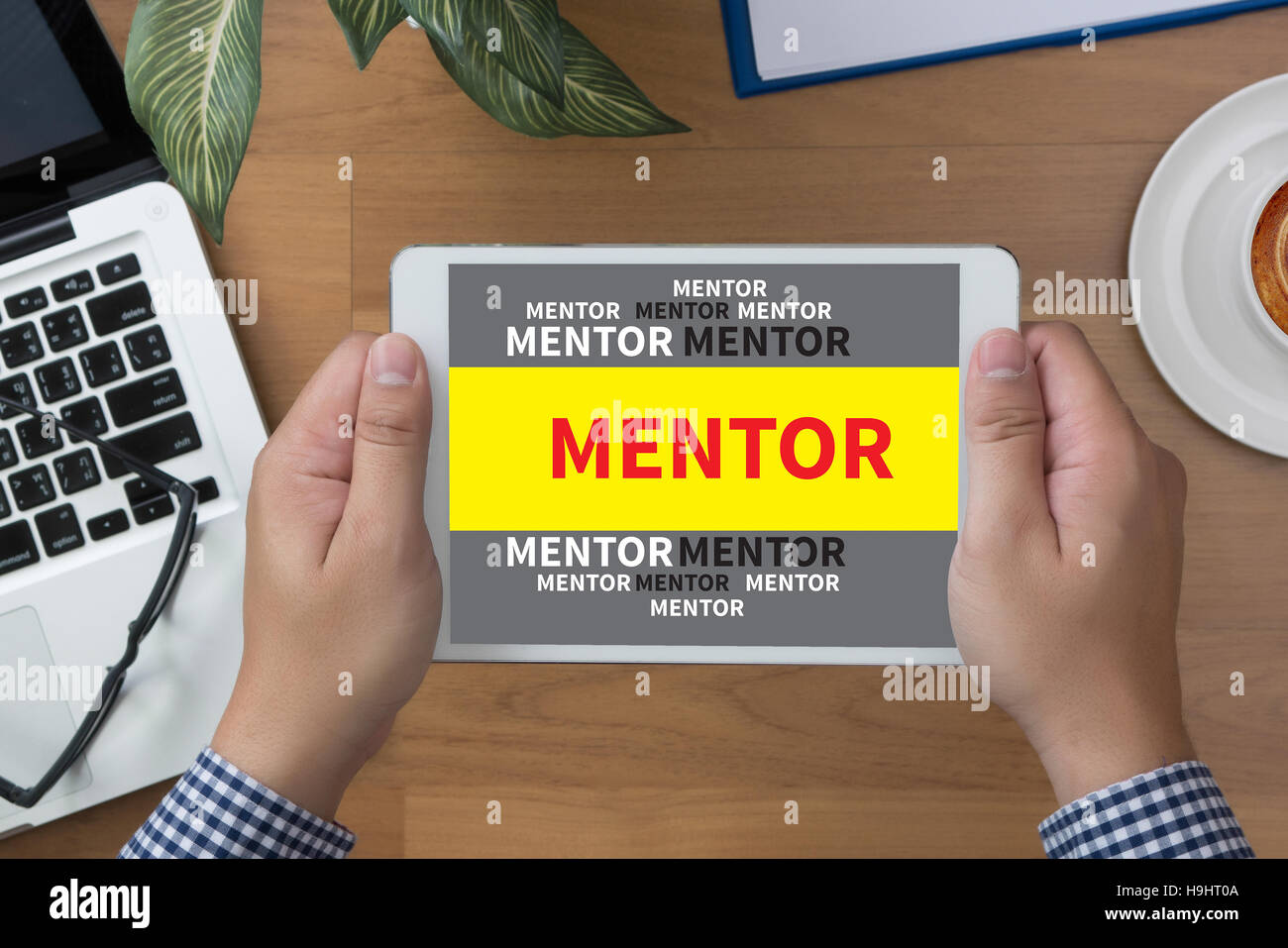 Mentors help hi-res stock photography and images - Alamy