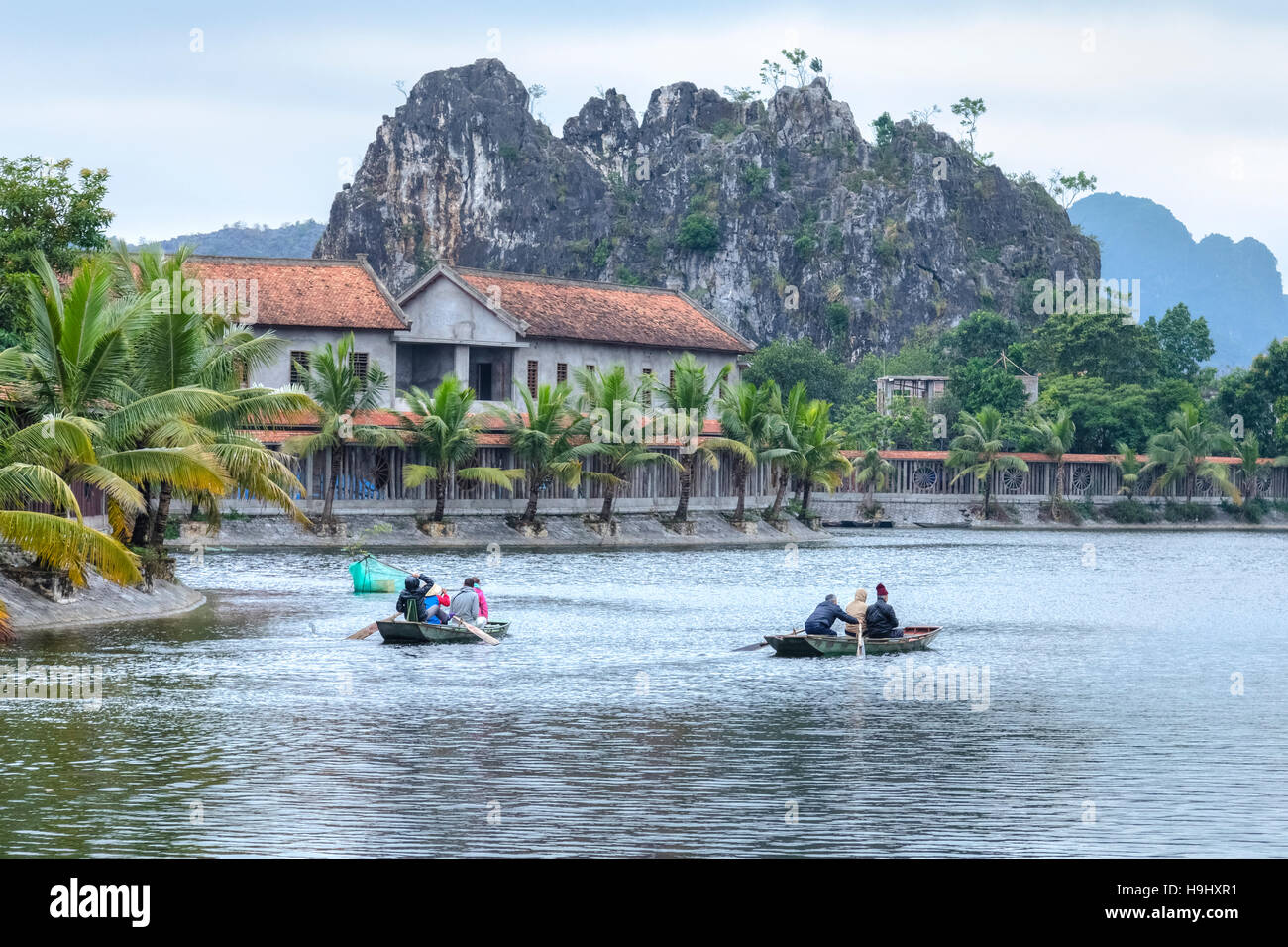 Tam Coc, Ninh Binh, Vietnam, Asia Stock Photo