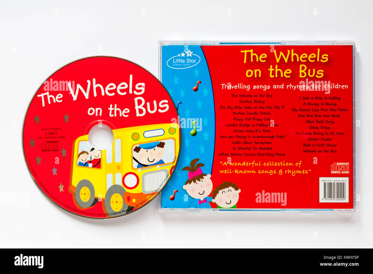 The Wheels on the Bus travelling songs and rhymes for children CD