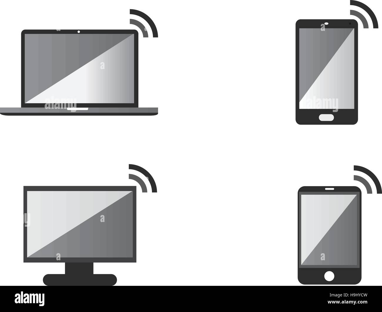 Computer store Stock Vector Images - Alamy