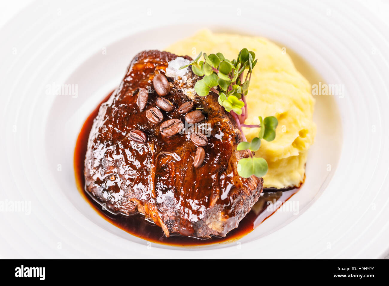 Steak potato dinner hi-res stock photography and images - Alamy