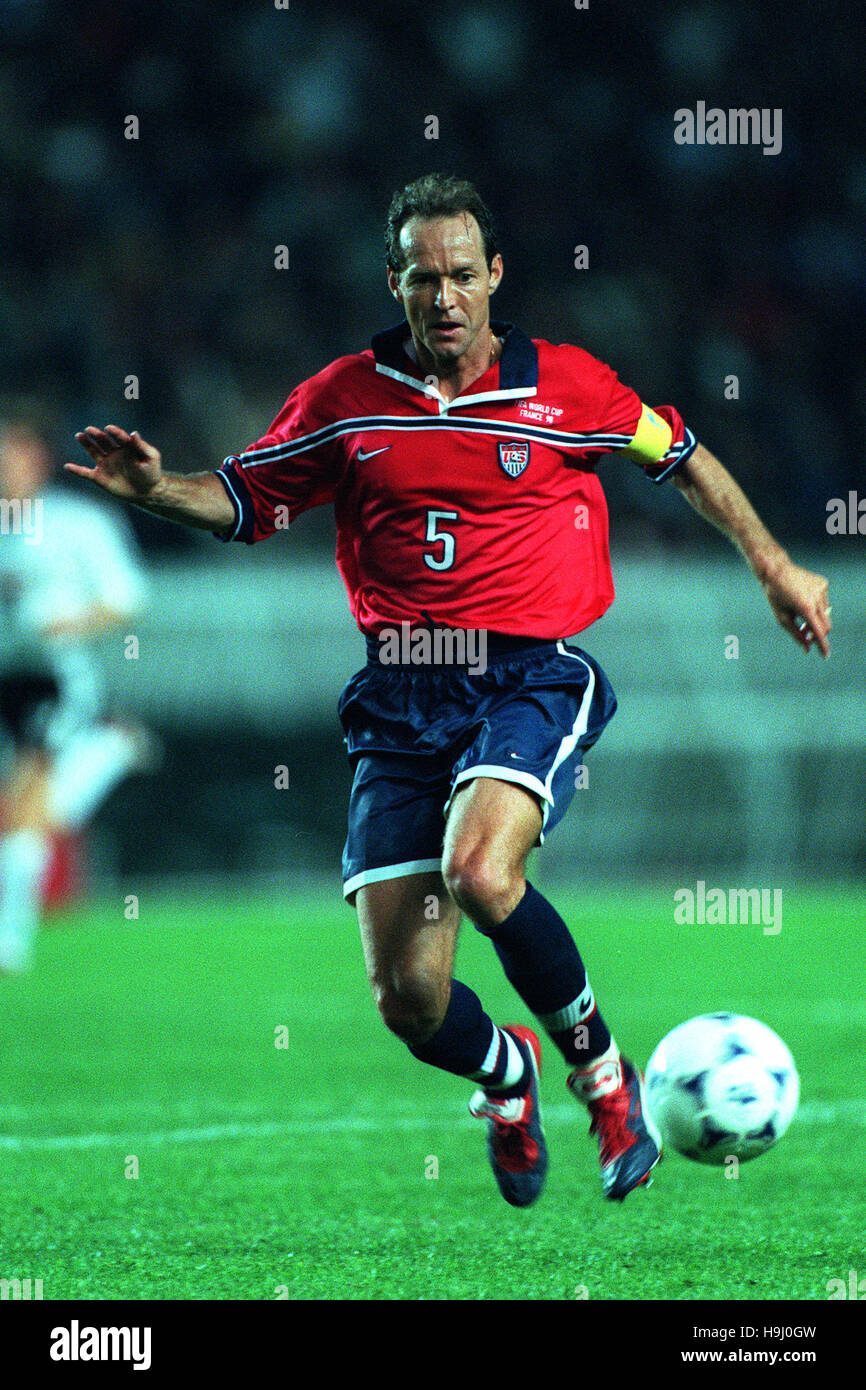 Thomas Dooley USA UPPER DECK Sammelcard WM 1994 Original Sign+ A 157729