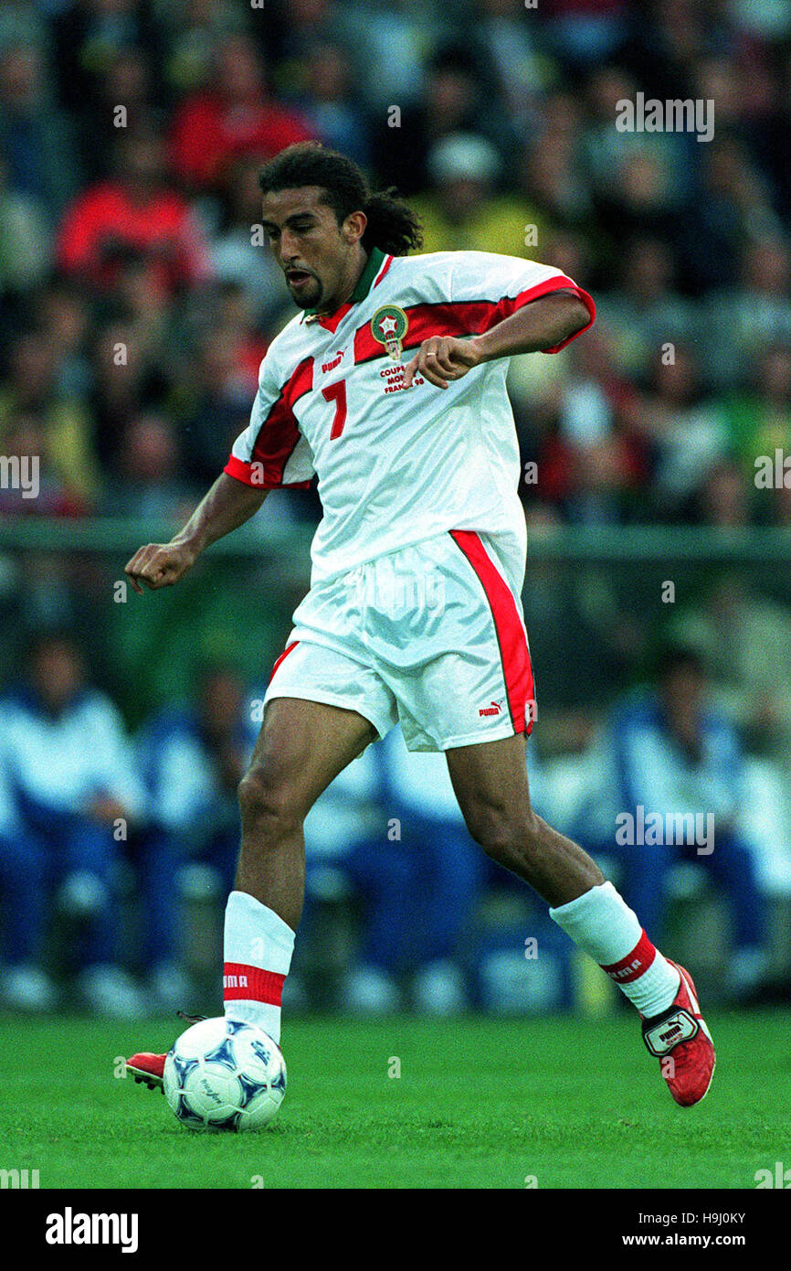 MOUSTAPHA HADJI MOROCCO 22 June 1998 Stock Photo Alamy