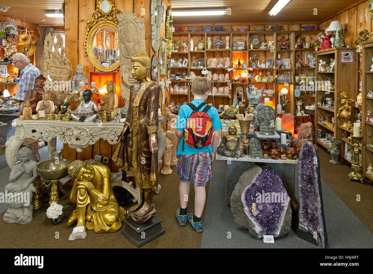 souvenir shop, Rothenburg ob der Tauber, Central Franconia, Bavaria