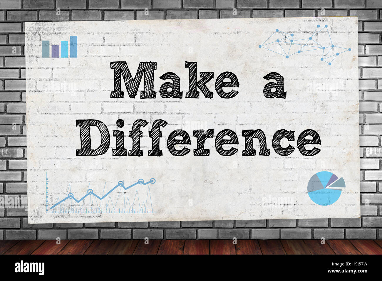 Make a Difference Stock Photo - Alamy