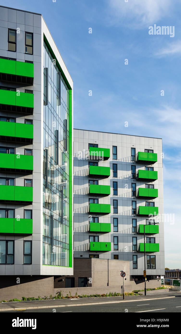 The X1 Eastbank apartments, phase one, Great Ancoats Street, New