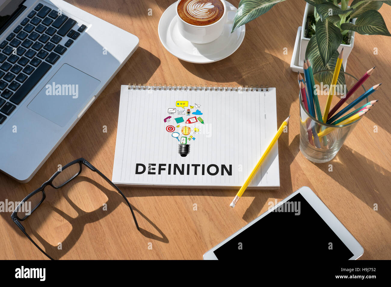 DEFINITION word, business concept Stock Photo Alamy