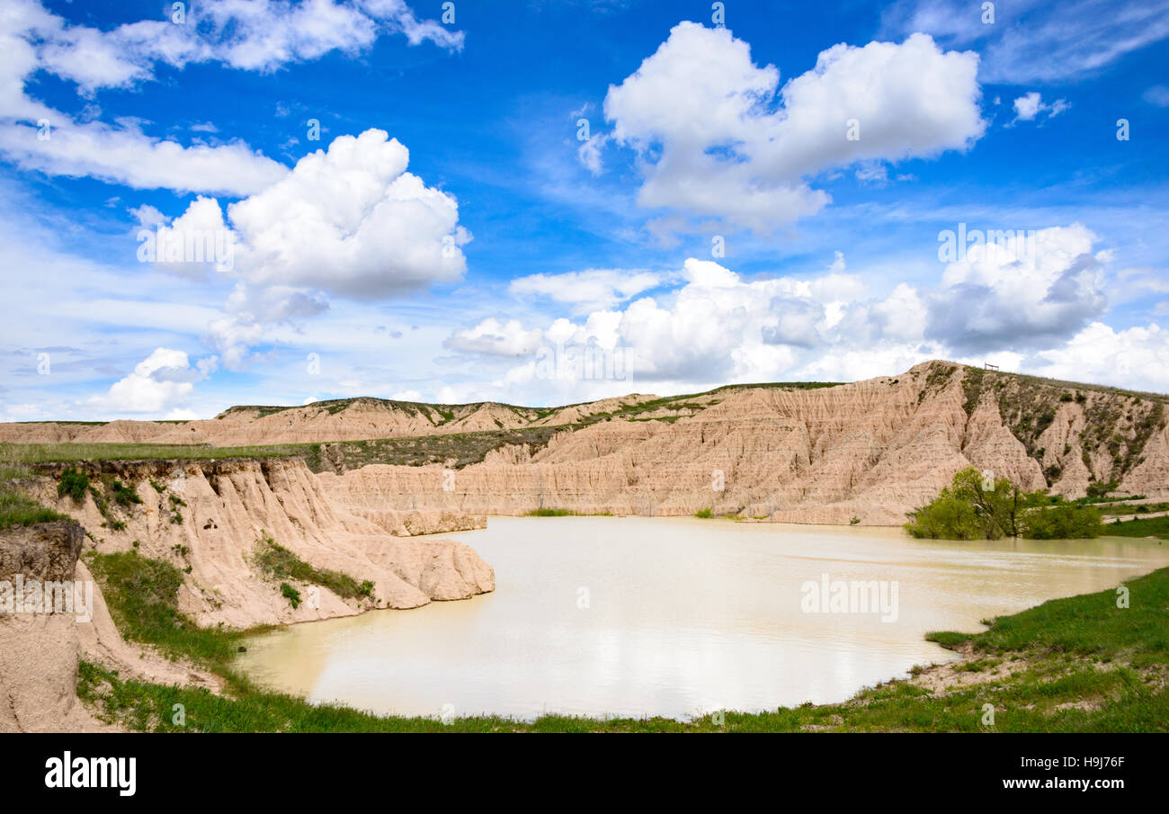 Badlands National Park Stock Photo