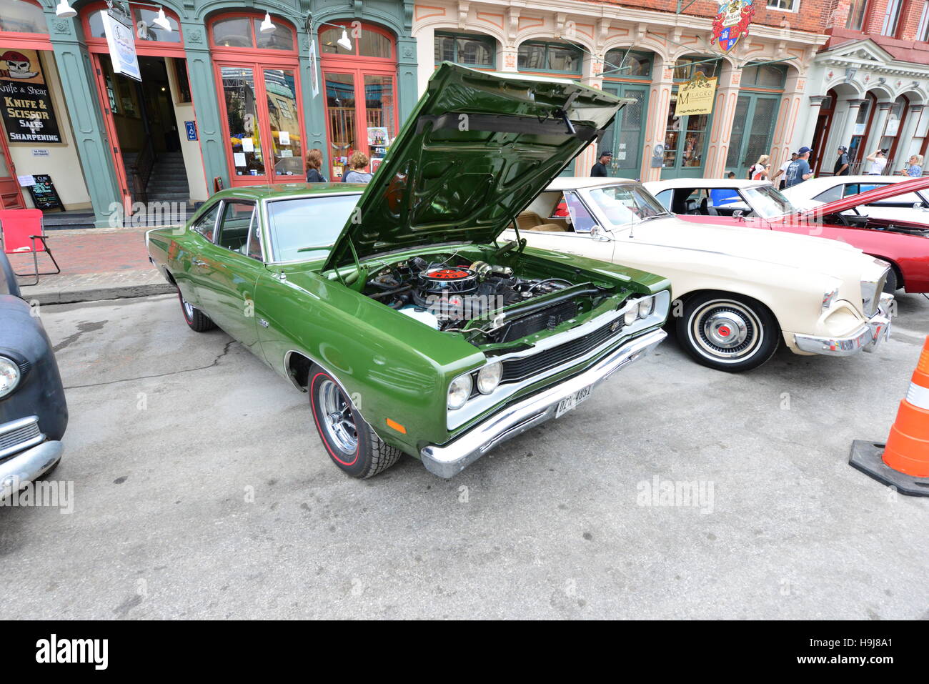American classic car Stock Photo - Alamy