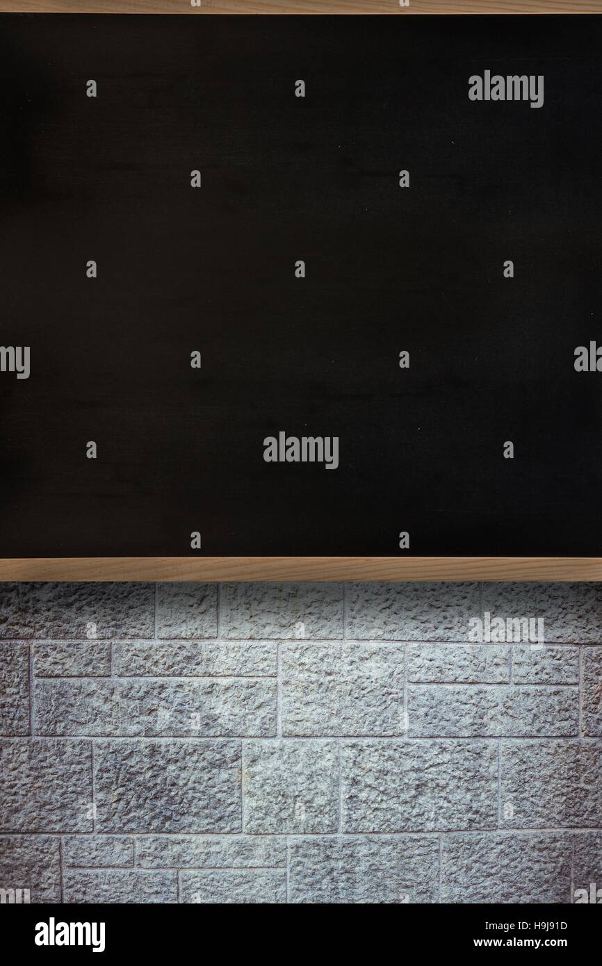 Chalkboard in classroom Stock Photo Alamy