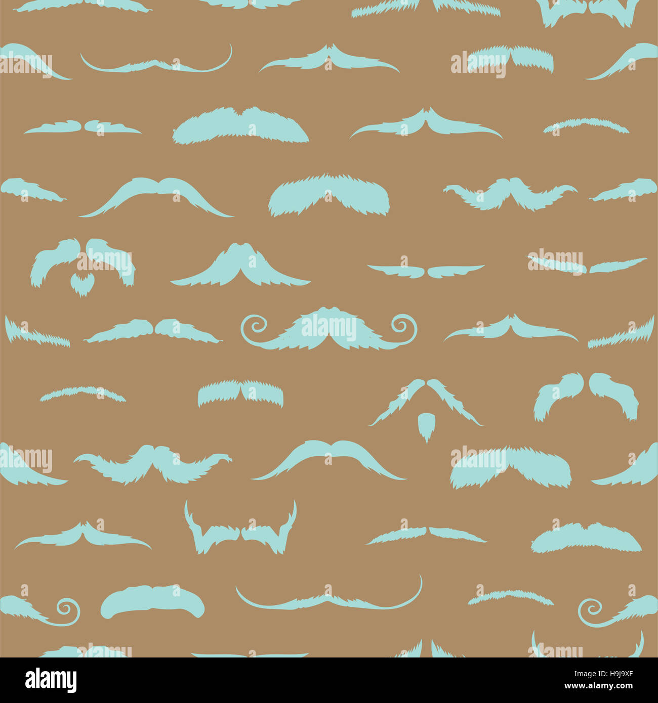 Focus on different mustaches Stock Photo - Alamy
