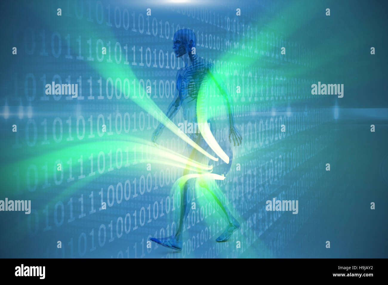 Blue and green body hi-res stock photography and images - Alamy