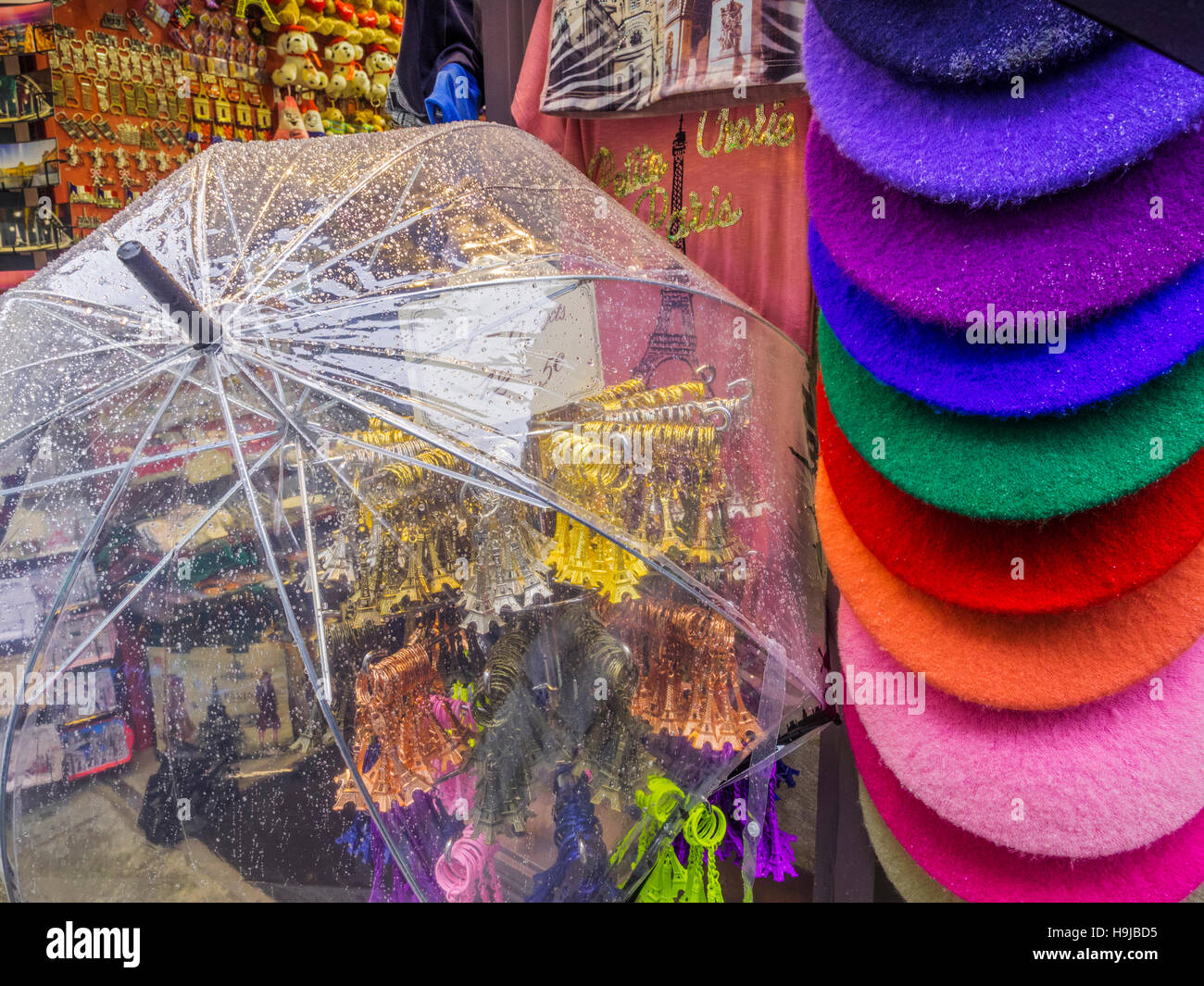 Souvenir shop in Paris, France Stock Photo Alamy