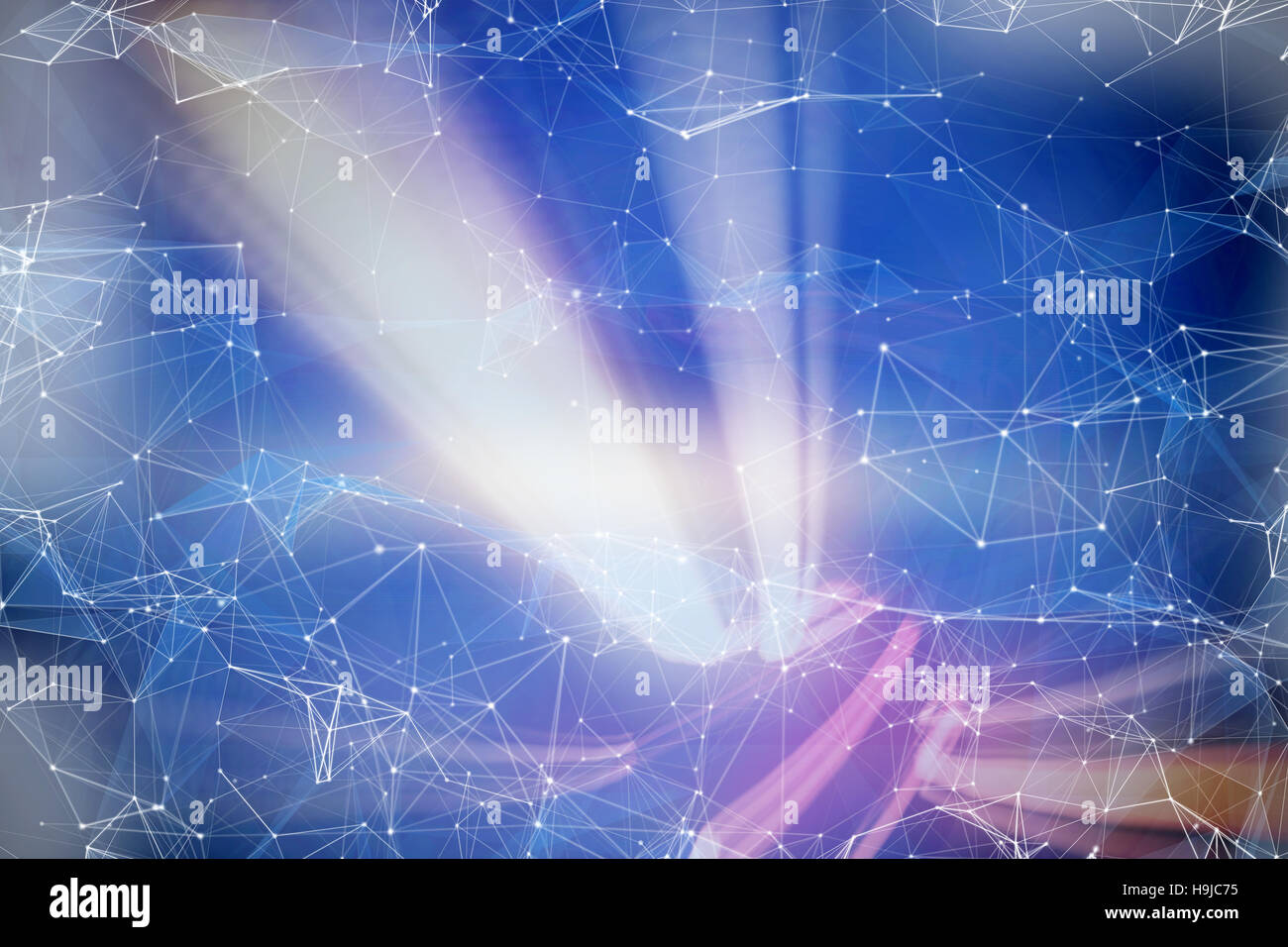 Constellation of stars Stock Photo