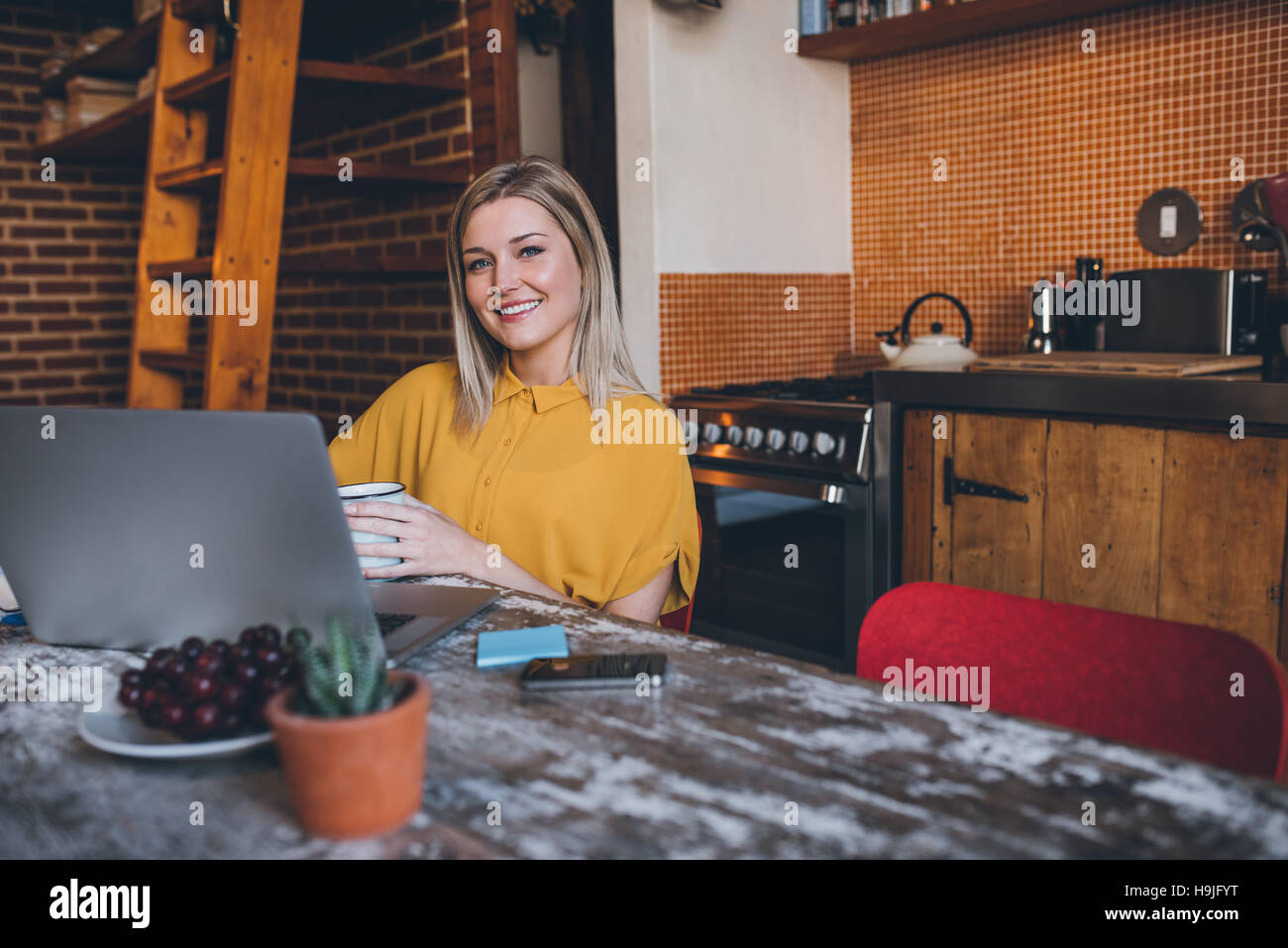 My loft is completely wireless Stock Photo