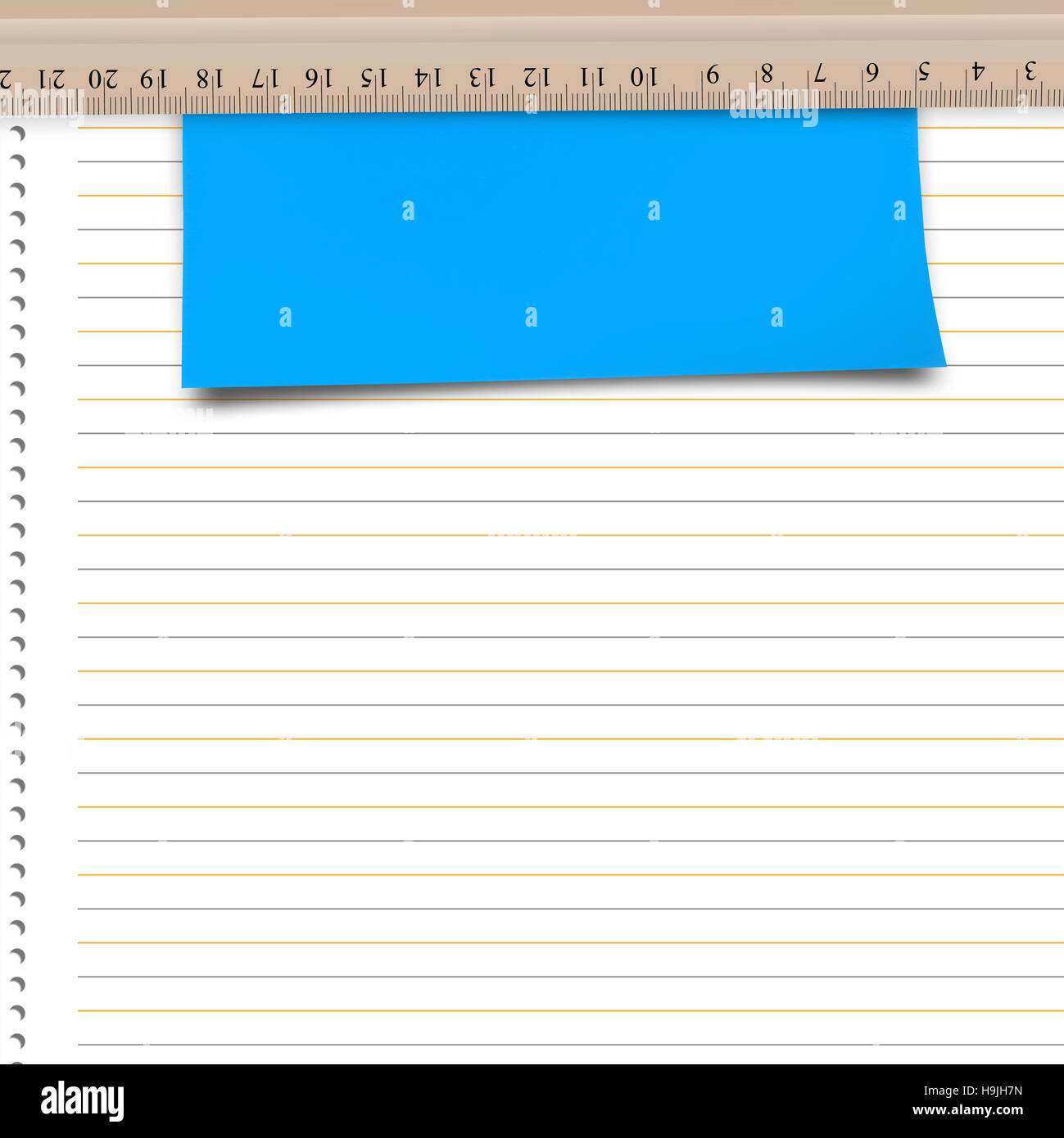 Blue lined paper hires stock photography and images Alamy