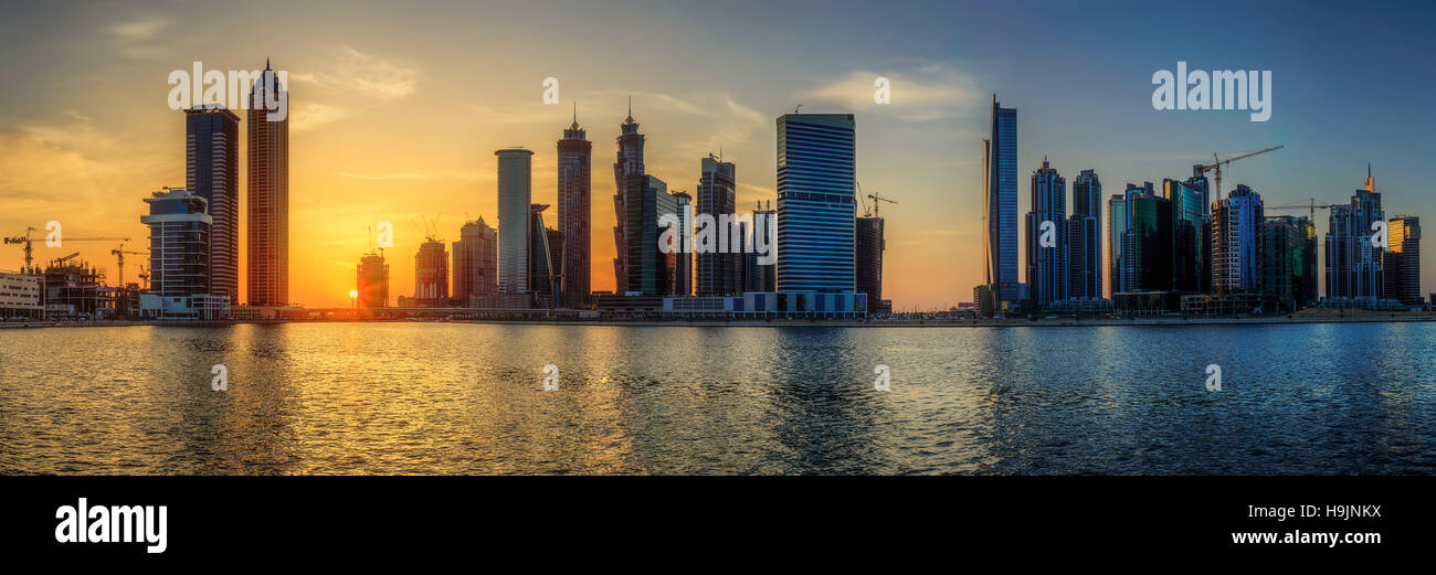 Business bay of Dubai, UAE Stock Photo - Alamy