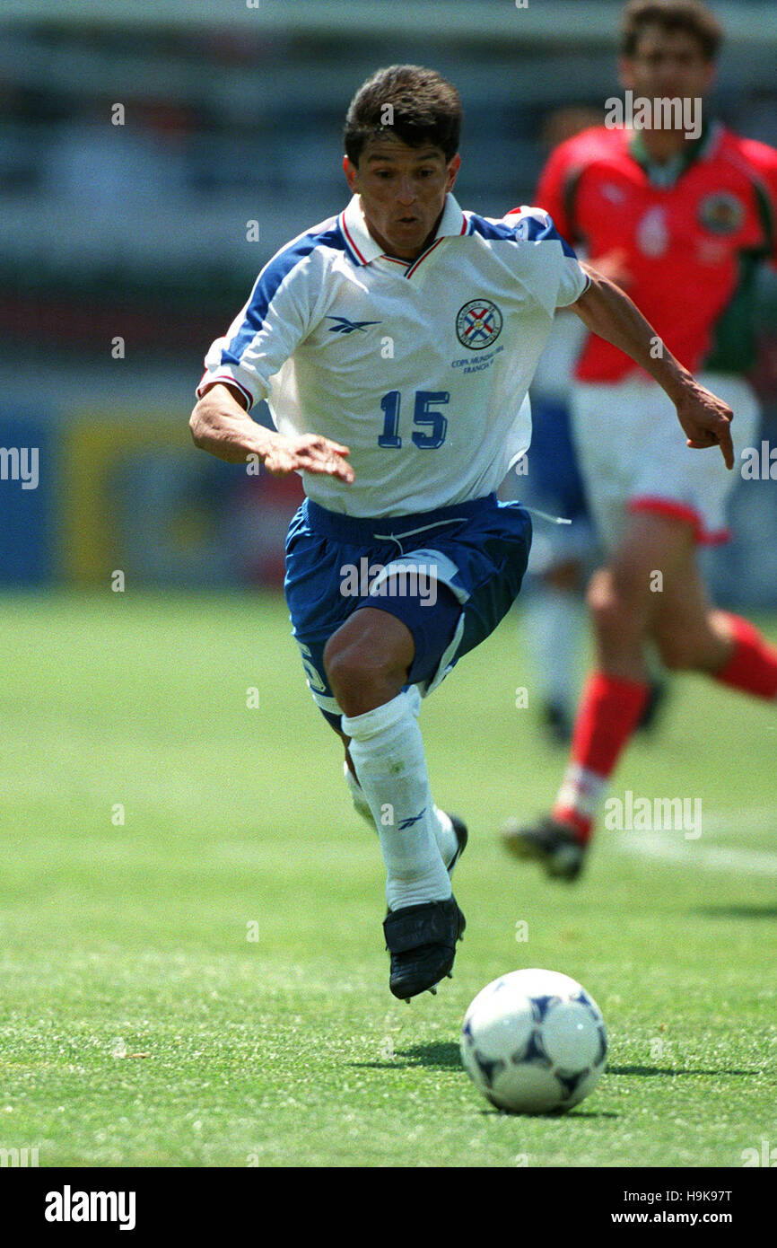 MIGUEL BENITEZ PARAGUAY 10 June 1998 Stock Photo