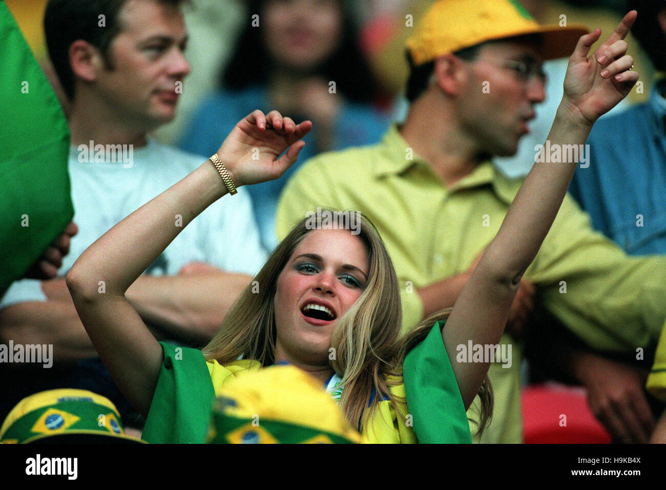 SUSANA WERNER - RONALDO'S GIRL BRAZIL 12 July 1998 Stock Photo