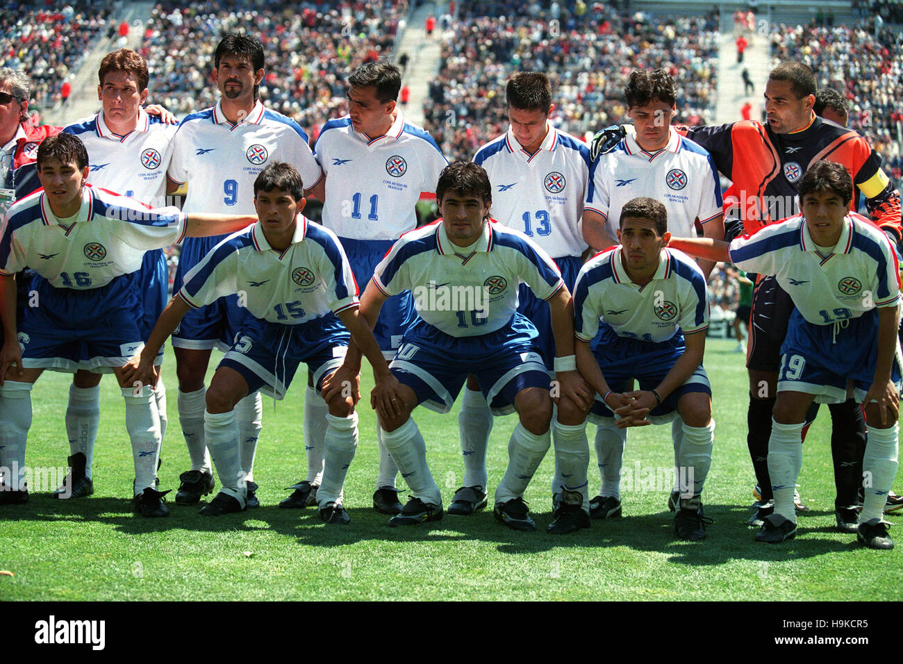 Paraguay team football 1998 hires stock photography and images Alamy