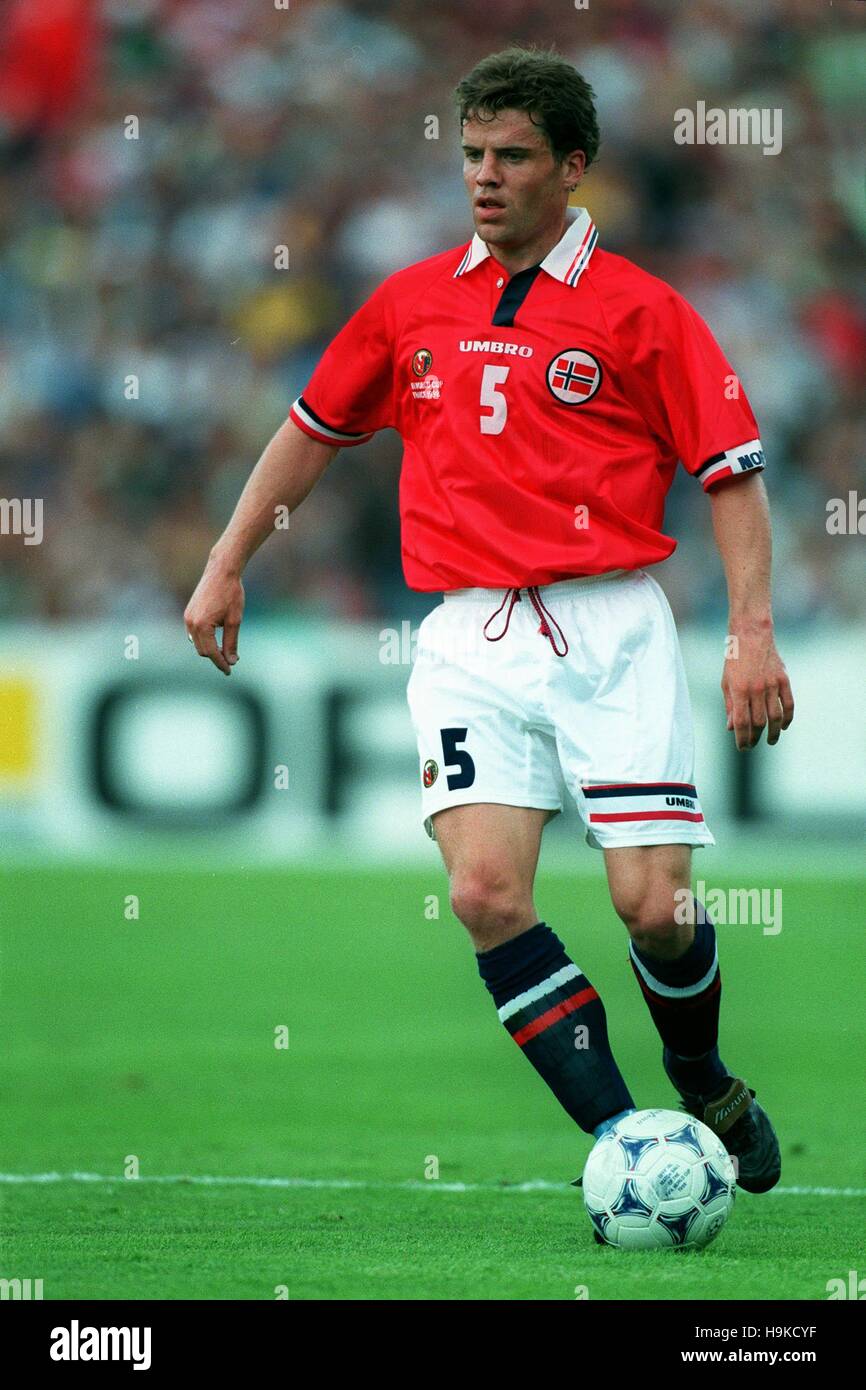 STIG INGE BJORNEBYE NORWAY & LIVERPOOL FC 16 June 1998 Stock Photo - Alamy