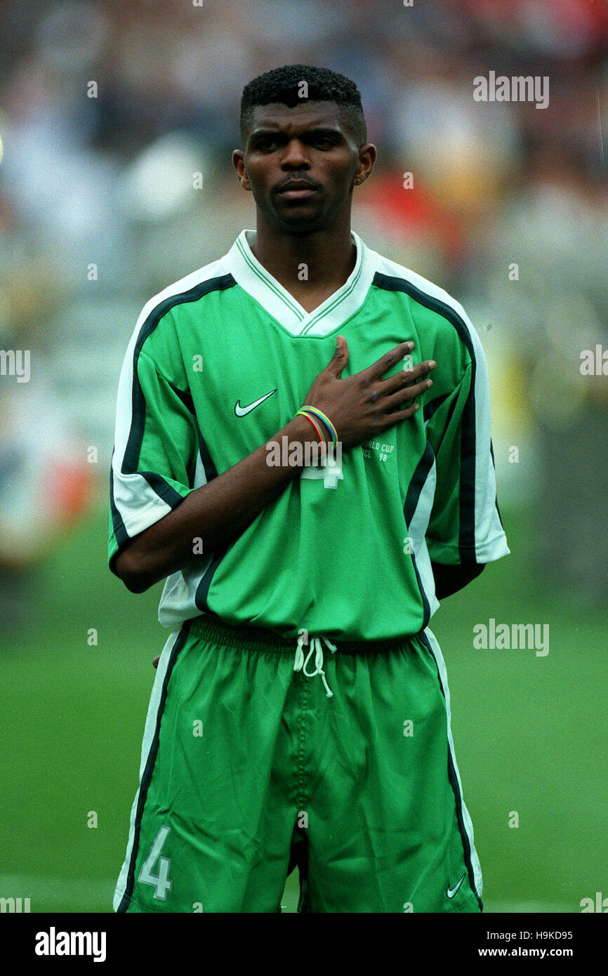 NWANKWO KANU NIGERIA & INTER MILAN 02 July 1998 Stock Photo