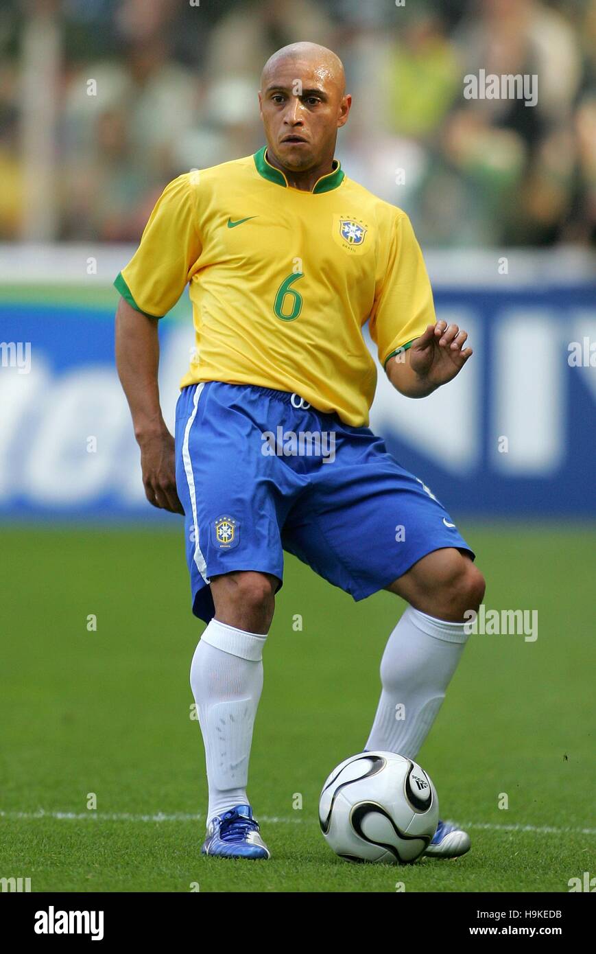ROBERTO CARLOS BRAZIL & REAL MADRID STADE DE GENEVA GENEVA ...