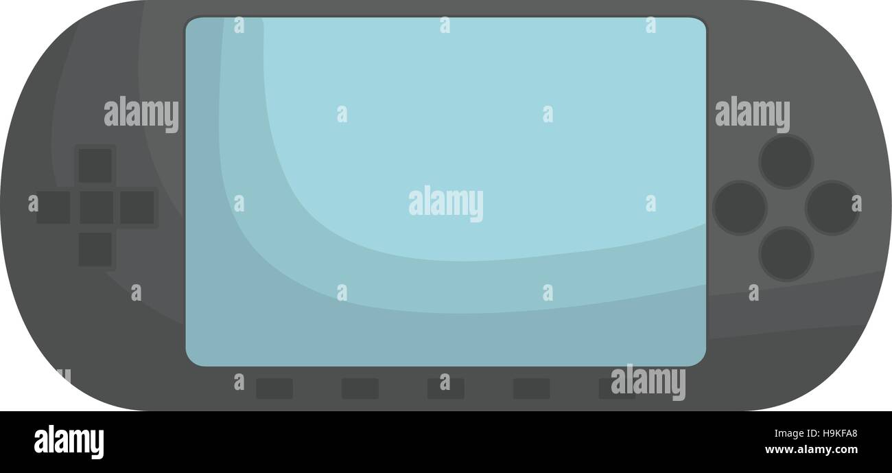 portable console videogame Stock Vector Image & Art - Alamy