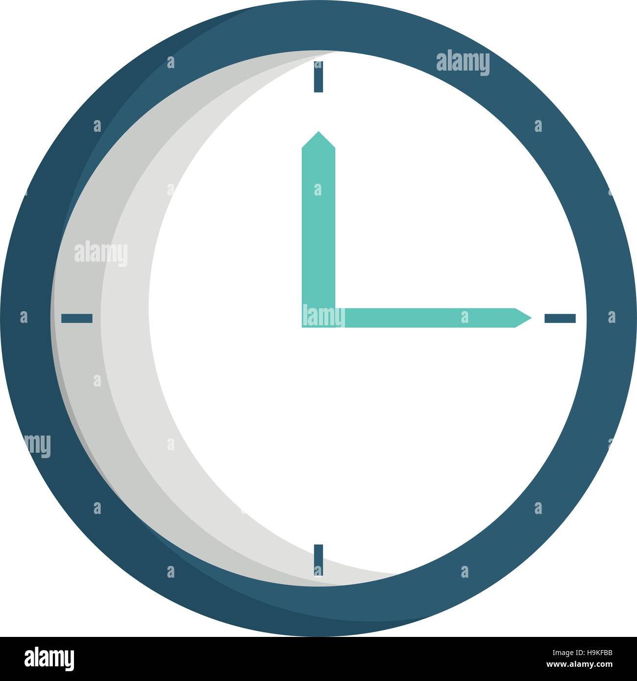 Time clock watch Stock Vector Image & Art Alamy