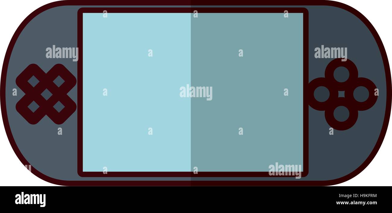portable console videogame Stock Vector Image & Art - Alamy