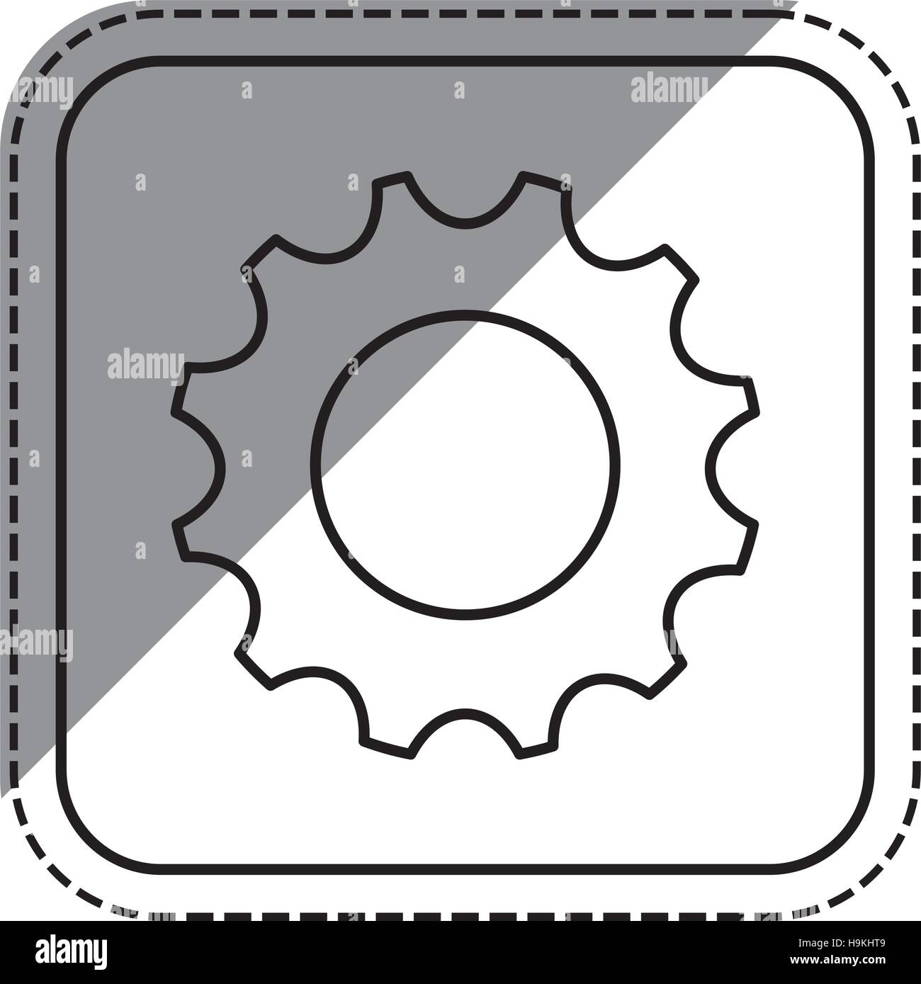 Gear cog wheel Stock Vector Image & Art - Alamy