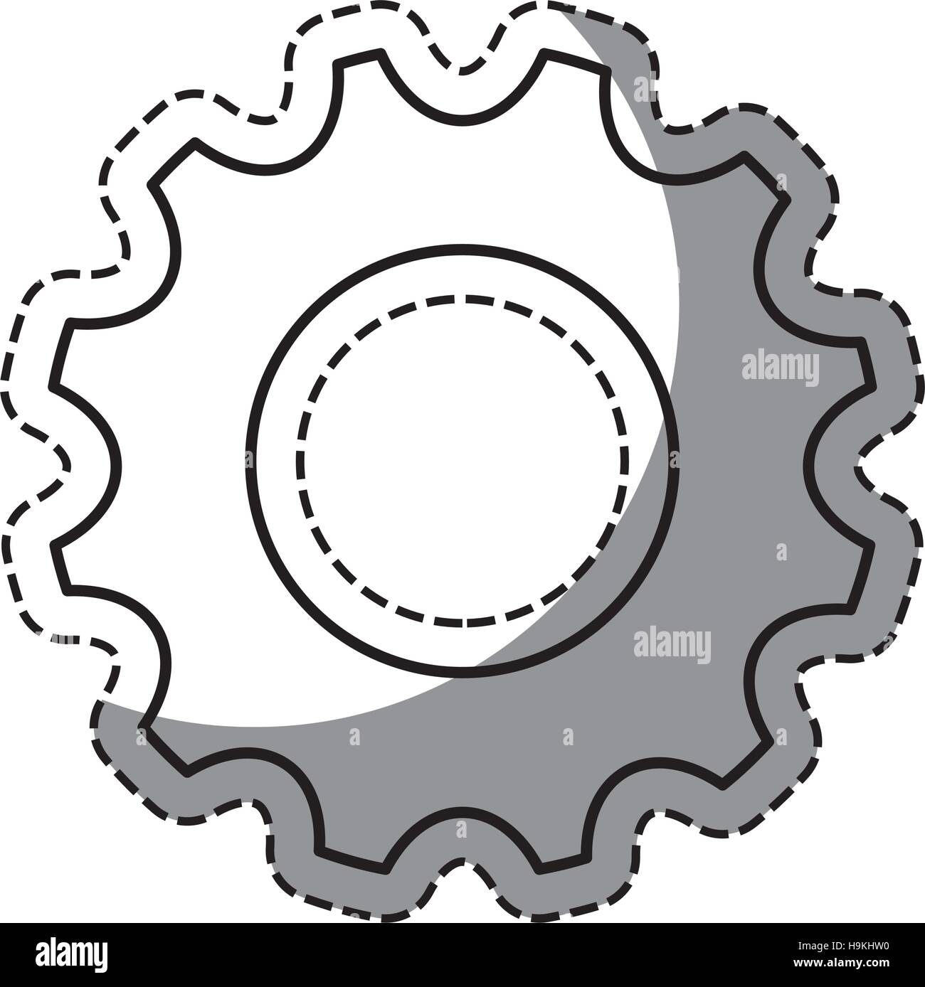 Gear cog wheel Stock Vector Image & Art - Alamy
