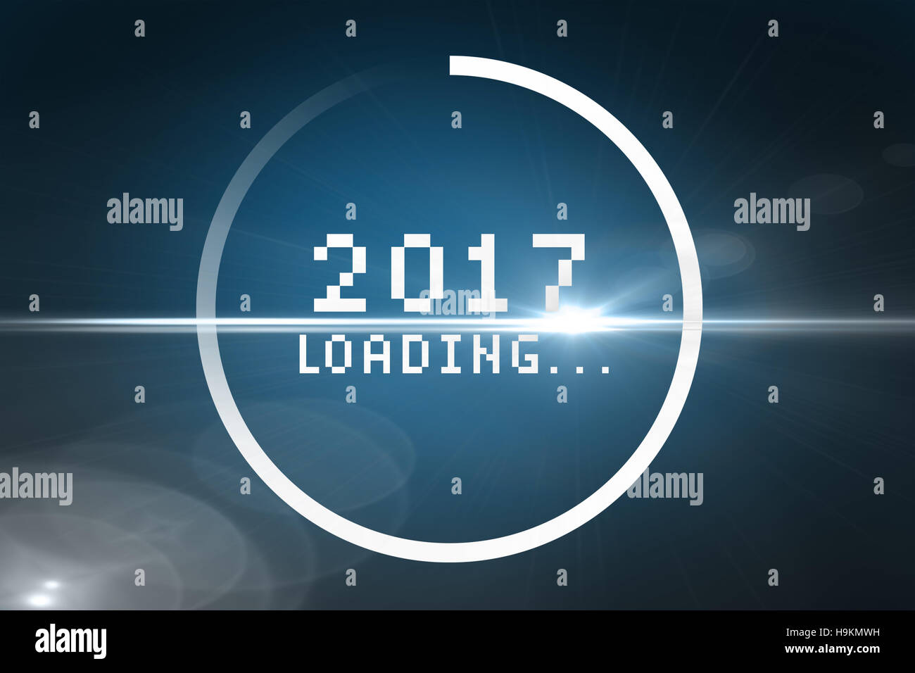 Blue loading ring hi-res stock photography and images - Alamy