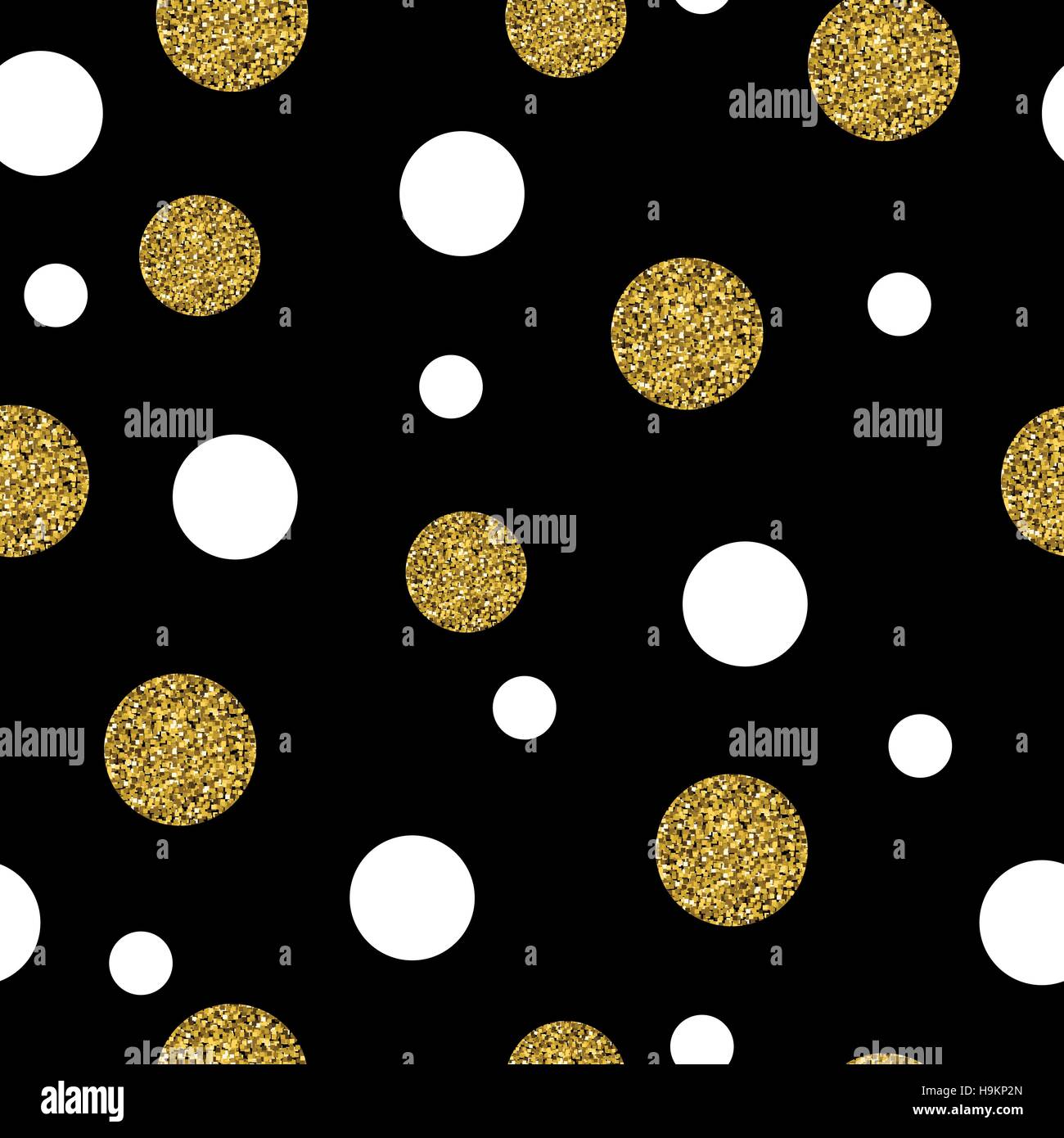Festive Seamless Pattern Gold Stock Vector Image & Art - Alamy